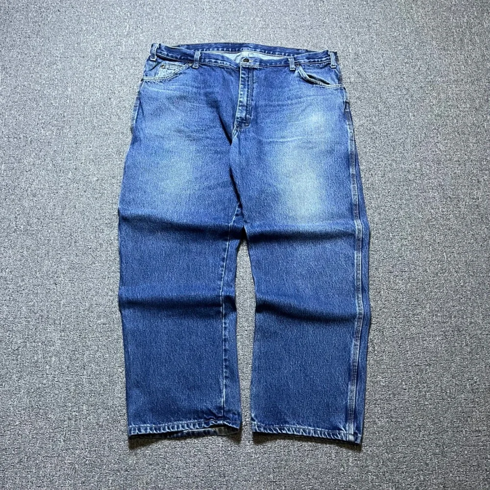 Dickies Carpenter Jeans 42x30 Blue Denim Utility Workwear Pants 2012 1993SNB